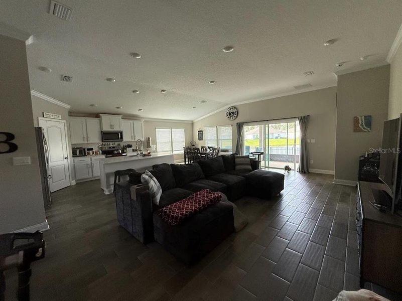 Furnished interior view inside a new home in Sawmill Branch, Palm Coast (Image 7).