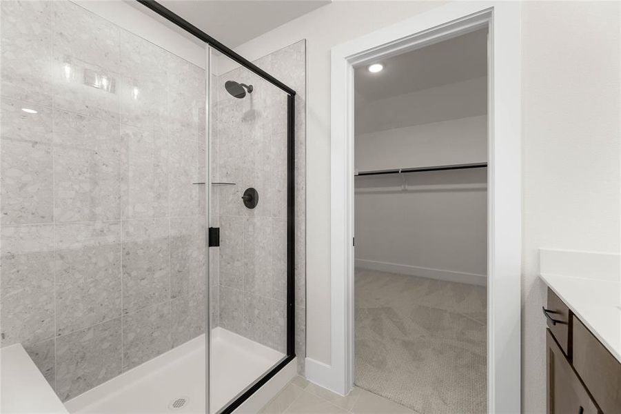 Furnished interior view inside a new home in Treeline, Justin (Image 3).