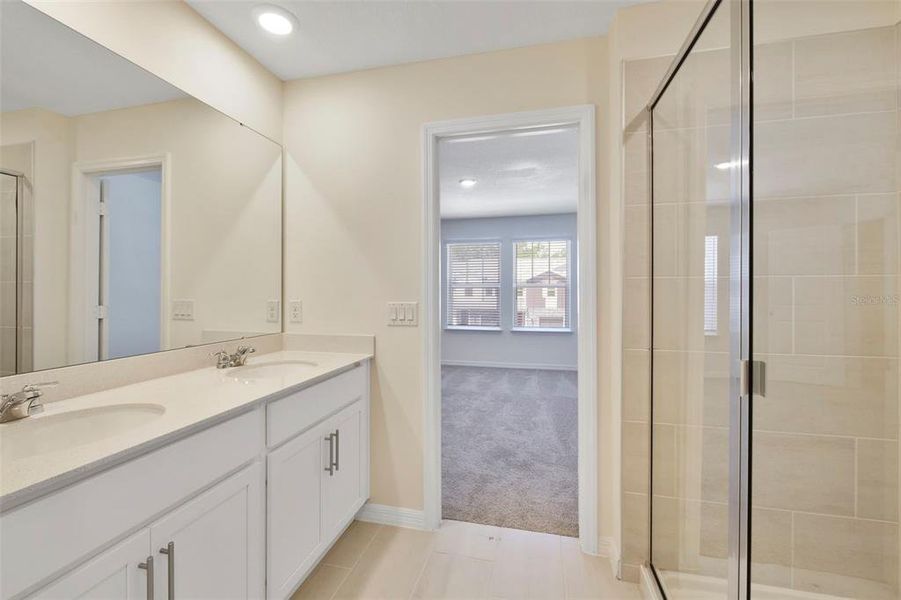 Furnished interior view inside a new home in Towns at Riverwalk, Sanford (Image 9).