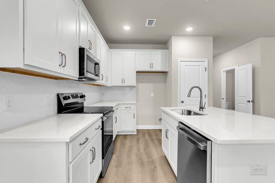 Furnished interior view inside a new home in Windward Village, Summerville (Image 15). Furnished interior view inside a new home in Windward Village, Summerville (Image 15).