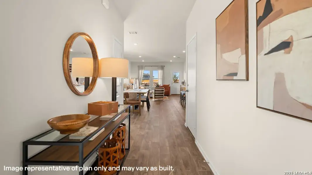 Furnished interior view inside a new home in Blue Ridge Ranch, San Antonio (Image 10). Furnished interior view inside a new home in Blue Ridge Ranch, San Antonio (Image 10).