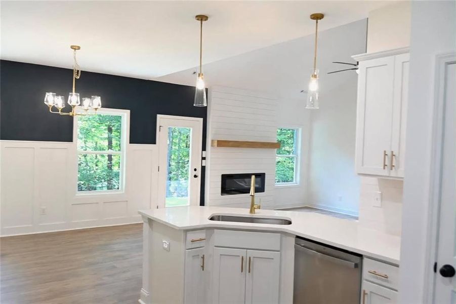 Furnished interior view inside a new home in , Villa Rica (Image 12).