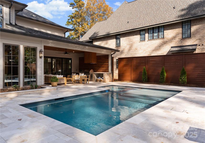 Exterior details and patio area of a home in , Charlotte (Image 24).
