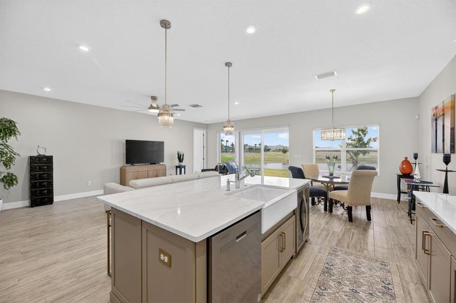Furnished interior view inside a new home in , Apollo Beach (Image 15).