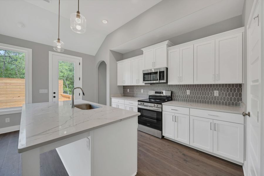 Furnished interior view inside a new home in Givens Park, Chattanooga (Image 10).