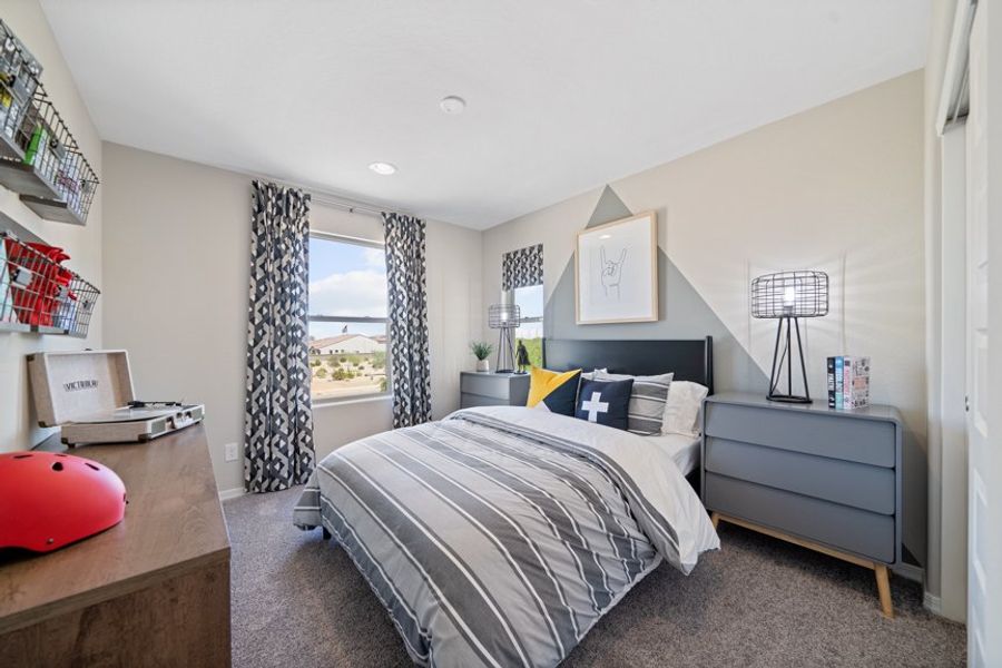 Furnished interior view inside a new home in Rancho Mercado, Surprise (Image 6).