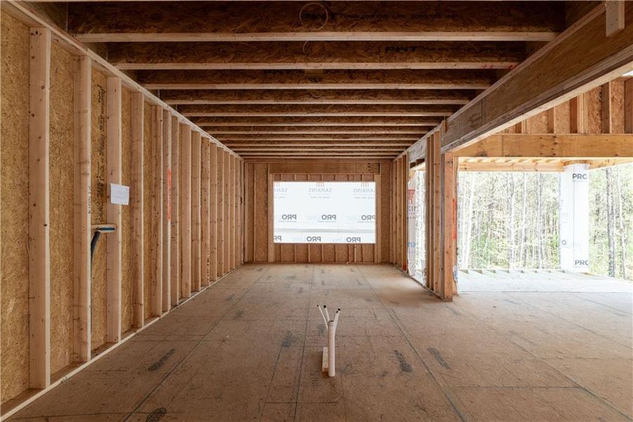 In-progress construction of a new home in , Fairburn, GA (Image 28).