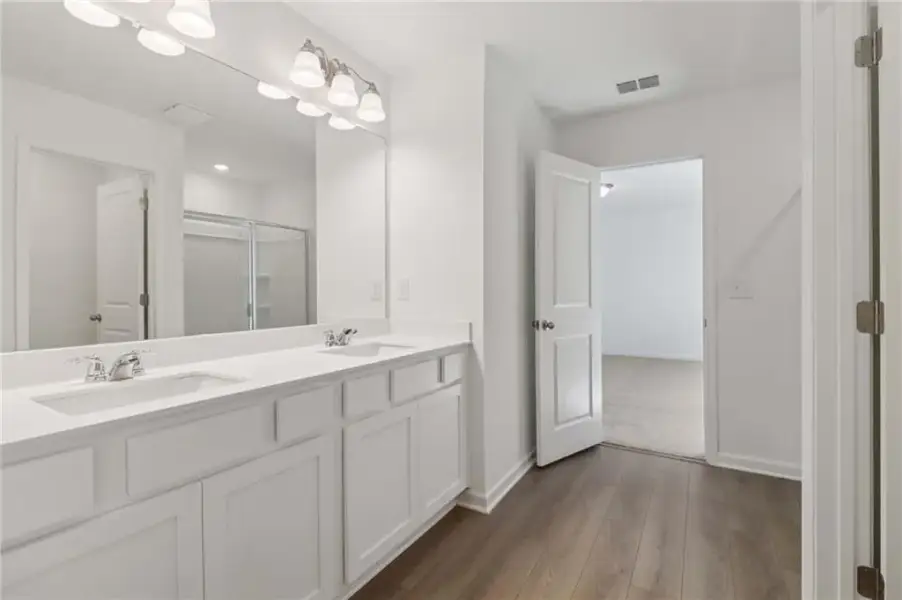 Furnished interior view inside a new home in Langston Reserve, Cartersville (Image 6).