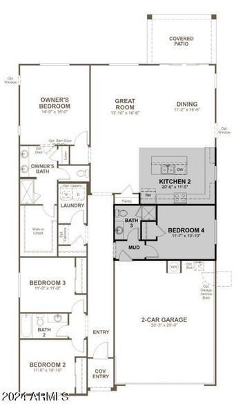 Lakes at RED III- Lot 617 Floor Plan