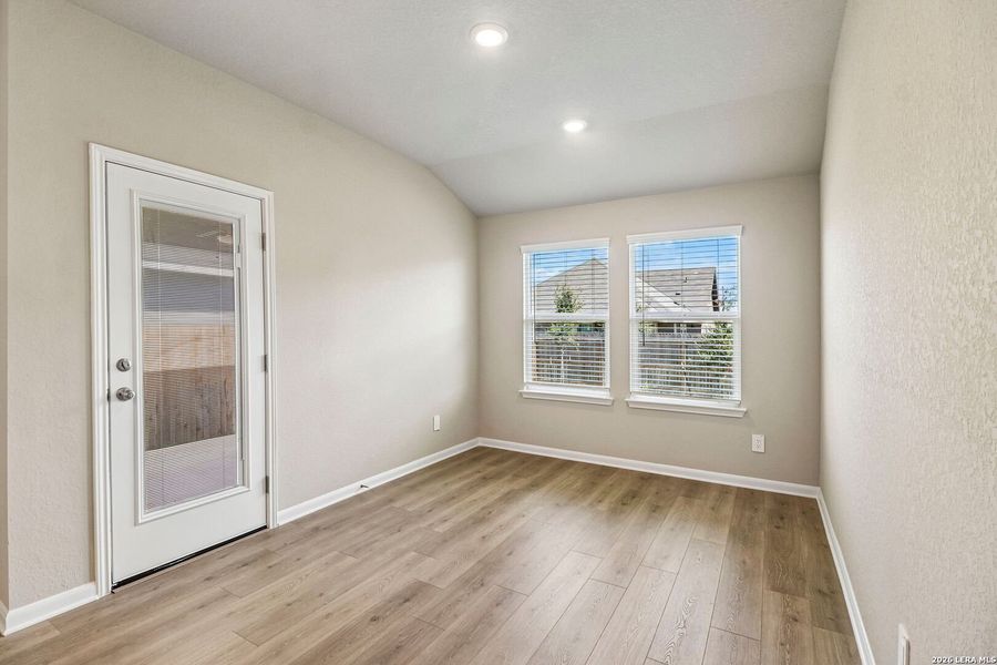 Spacious, unfurnished interior of a new home in Estancia Ranch - Premier Series, San Antonio (Image 36). Spacious, unfurnished interior of a new home in Estancia Ranch - Premier Series, San Antonio (Image 36).