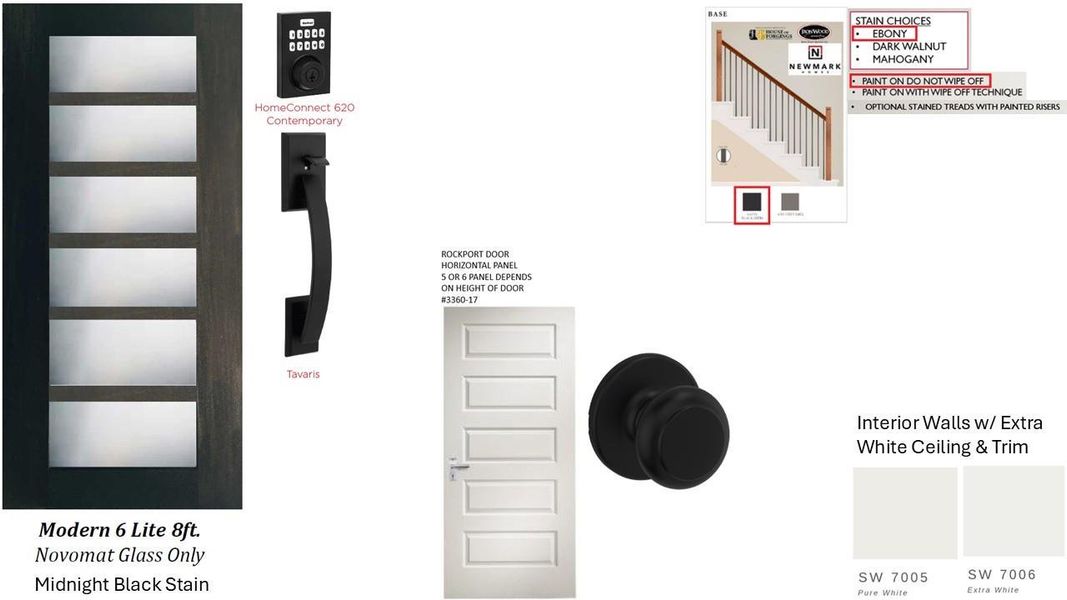 Sample of building materials used in homes in , Fulshear (Image 10).