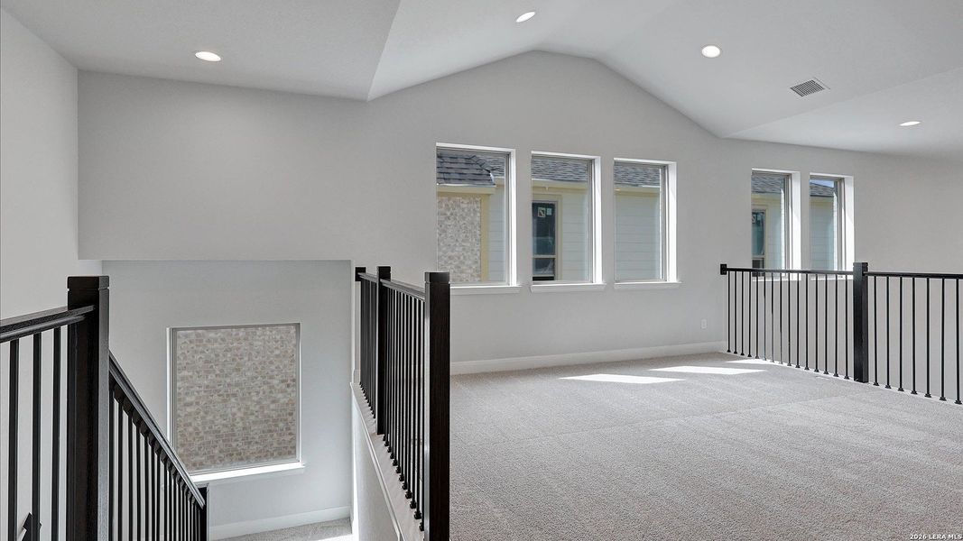 Spacious, unfurnished interior of a new home in Kallison Ranch, San Antonio (Image 13). Spacious, unfurnished interior of a new home in Kallison Ranch, San Antonio (Image 13).