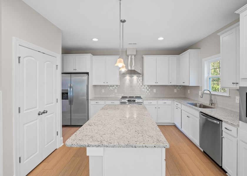 Furnished interior view inside a new home in Carolina Creek, Hampstead (Image 9).