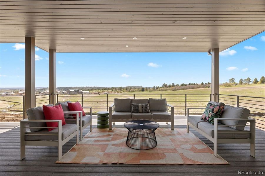 Exterior details and patio area of a home in , Castle Rock (Image 3).