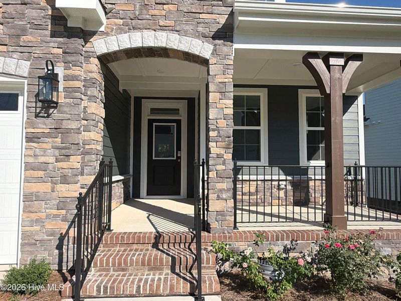 Exterior details and patio area of a home in Legacy Lakes, Aberdeen (Image 3).