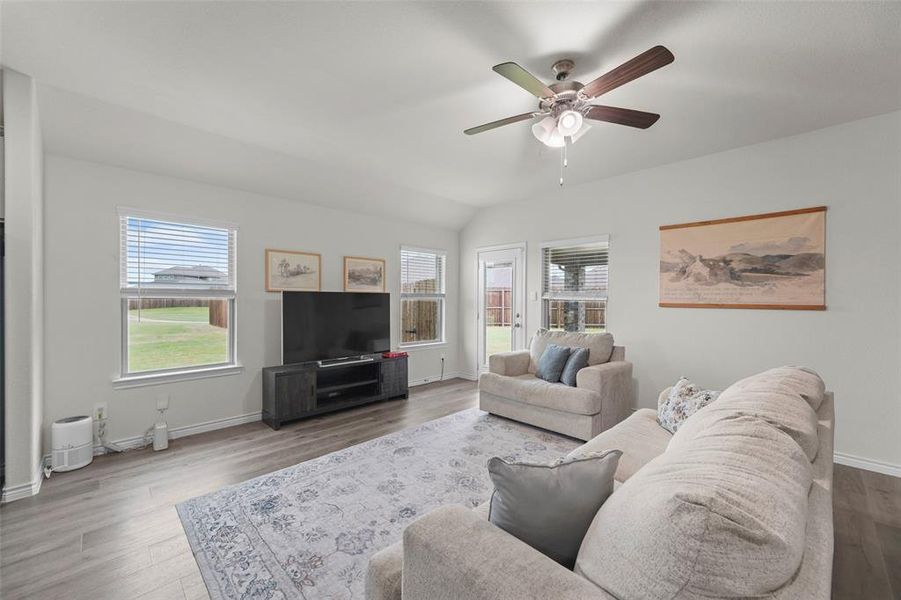 Furnished interior view inside a new home in , Aubrey (Image 12).