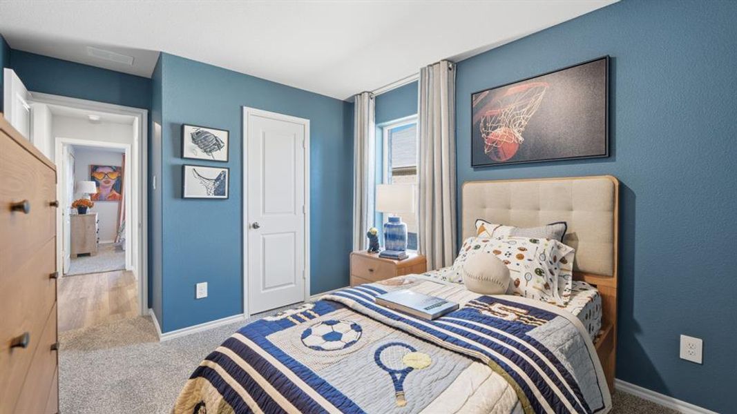 Furnished interior view inside a new home in Hickory Grove, Krum (Image 19).