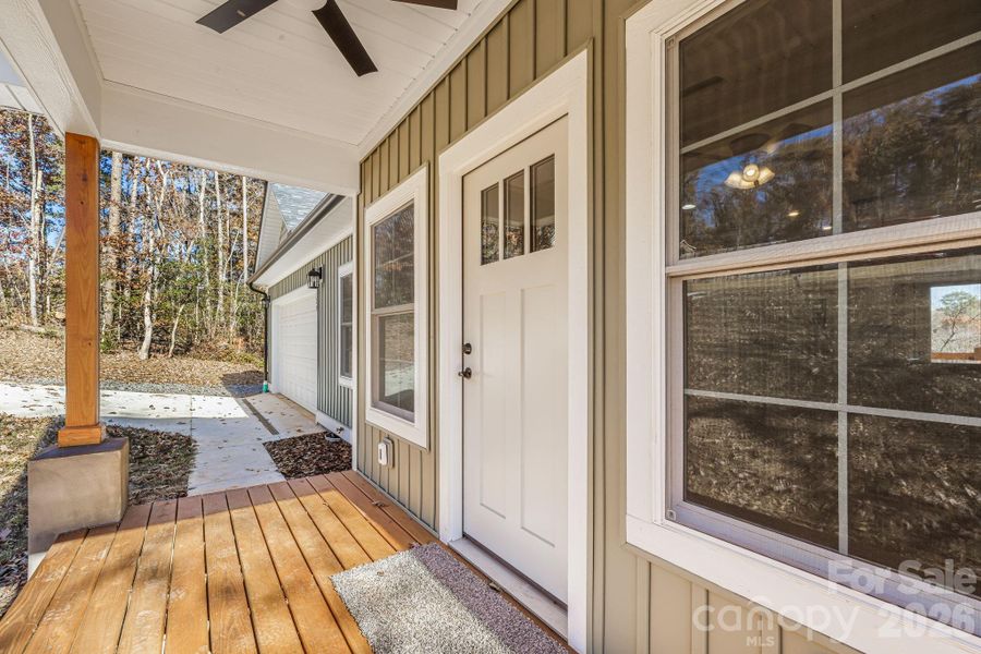 Exterior details and patio area of a home in , Morganton (Image 3). Exterior details and patio area of a home in , Morganton (Image 3).
