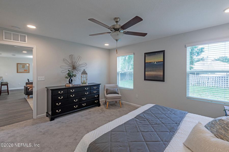 Furnished interior view inside a new home in , Jacksonville (Image 10).