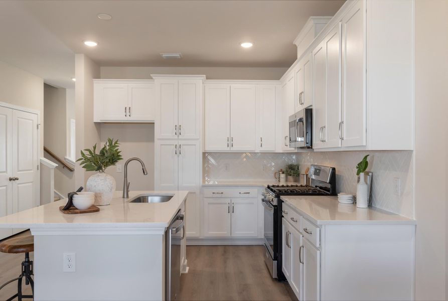 Furnished interior view inside a new home in , Summerville (Image 12).