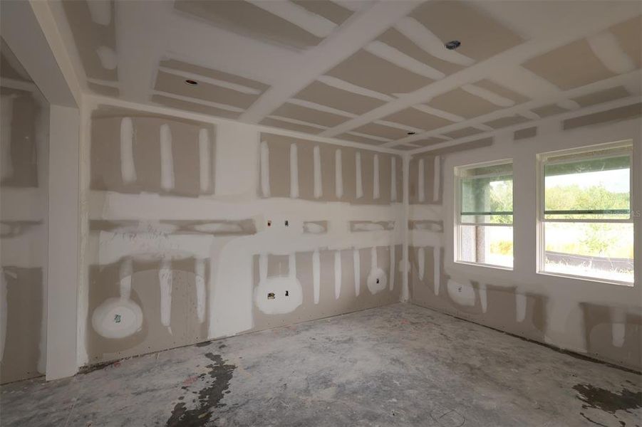 In-progress construction of a new home in Estates at Rivercrest, Sanford, FL (Image 11). In-progress construction of a new home in Estates at Rivercrest, Sanford, FL (Image 11).