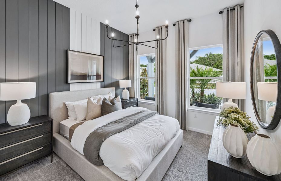 Representative furnished interior of a home built from the Prestige by Del Webb in Explore Verona, Dade City (Image 13).