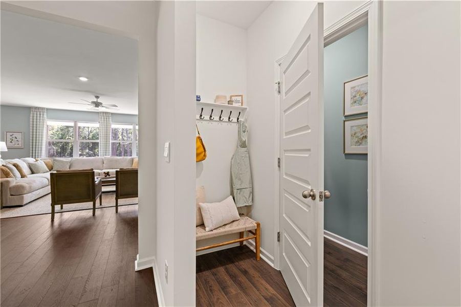 Furnished interior view inside a new home in , Buckhead (Image 37).