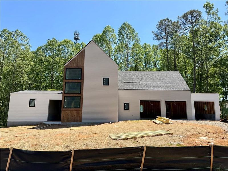 In-progress construction of a new home in Aster, Roswell, GA (Image 51).