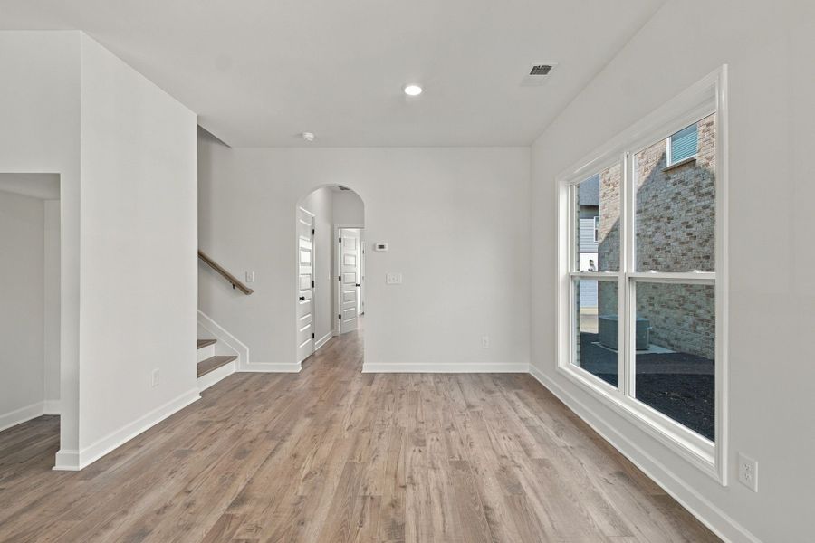 Light Filled Living and Dining Space at Anderson Park