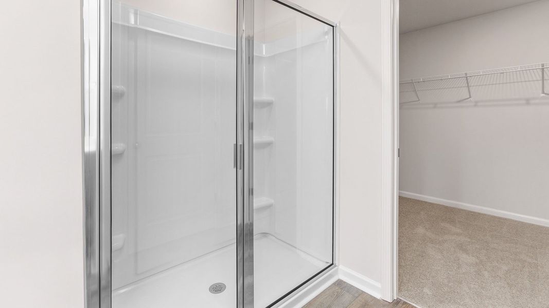 Representative unfurnished interior of a home built from the PENWELL by D.R. Horton in Aurora Acres, Snow Camp (Image 20).