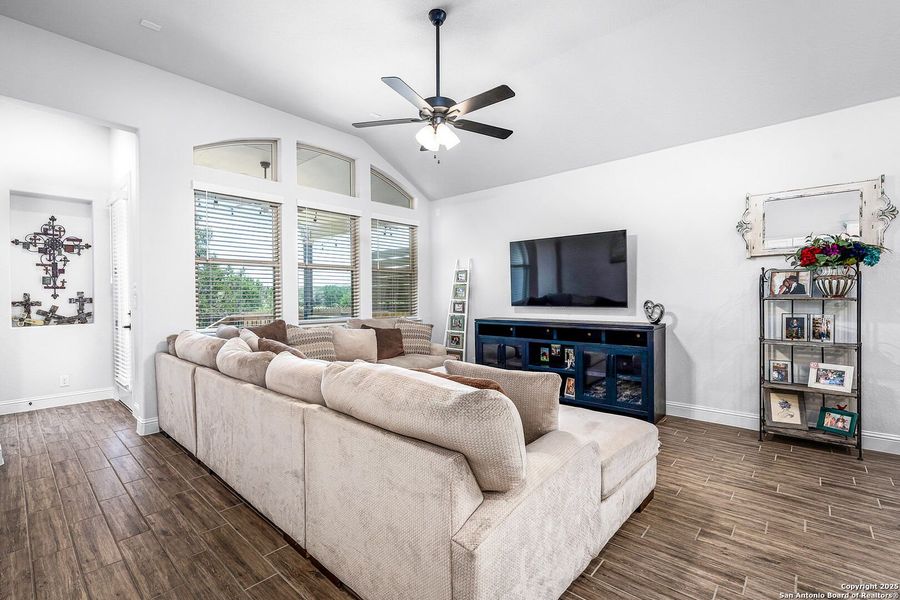Furnished interior view inside a new home in , New Braunfels (Image 18).