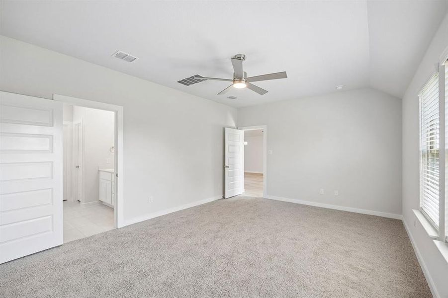 Primary Suite in the Oscar home plan by Trophy Signature Homes – REPRESENTATIVE PHOTO Primary Suite in the Oscar home plan by Trophy Signature Homes – REPRESENTATIVE PHOTO