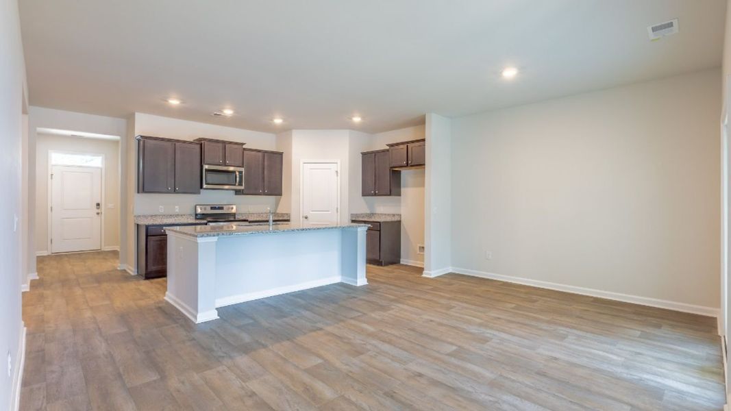Representative furnished interior of a home built from the ARCHER by D.R. Horton in Rivers Reach, Yemassee (Image 9).