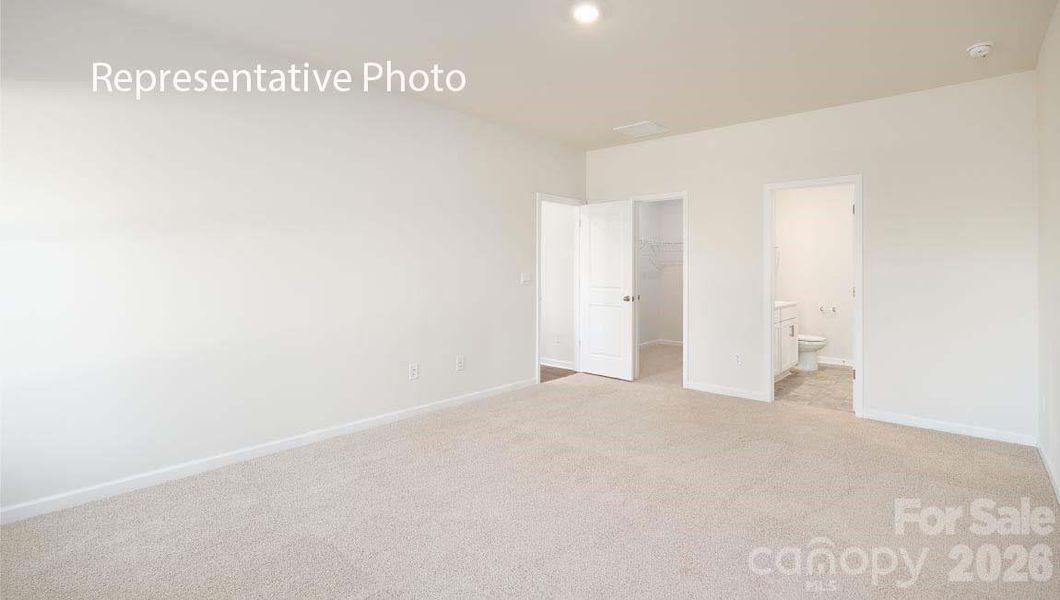 Spacious, unfurnished interior of a new home in Clark Creek Landing, Lincolnton (Image 12).