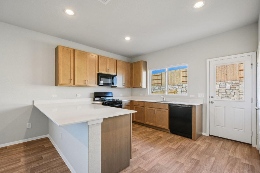 Light & Bright Open Concept Kitchen