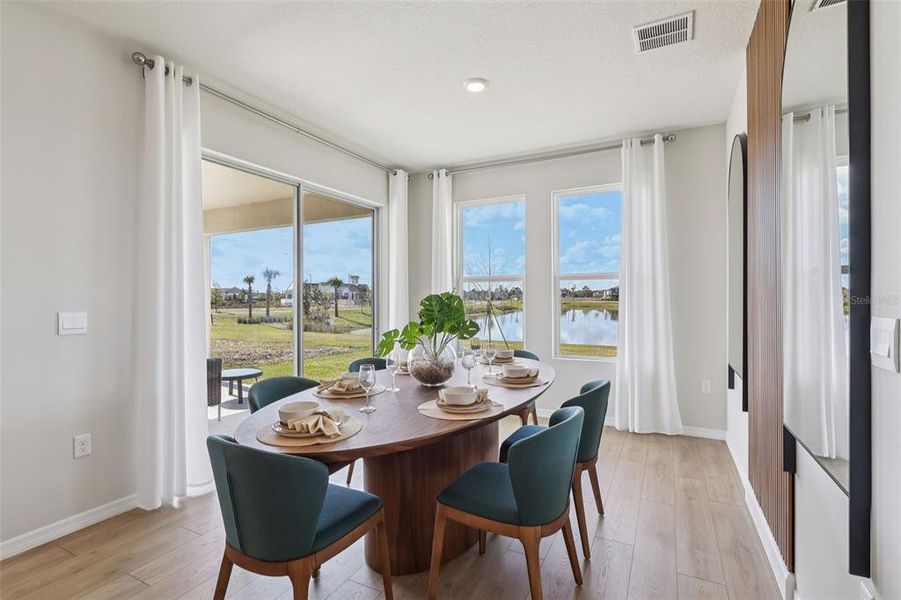 Furnished interior view inside a new home in Hawthorne Ranch, Lakeland (Image 13).