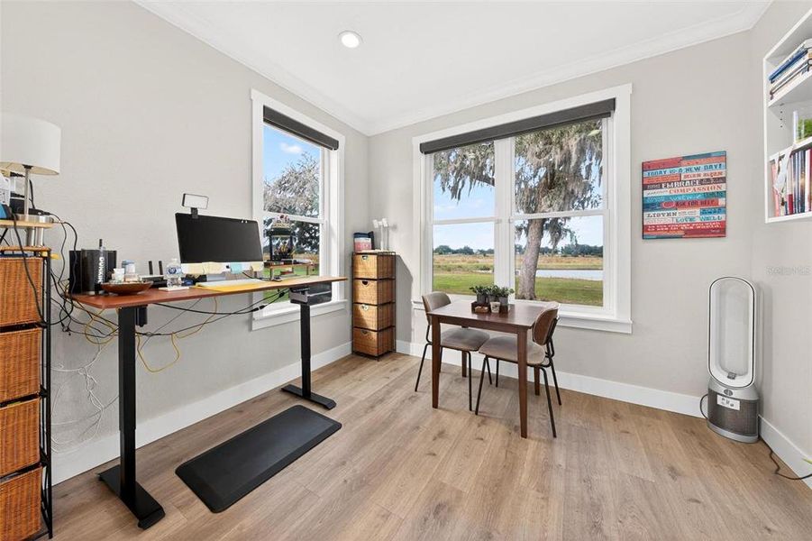 Furnished interior view inside a new home in , Oxford (Image 43).