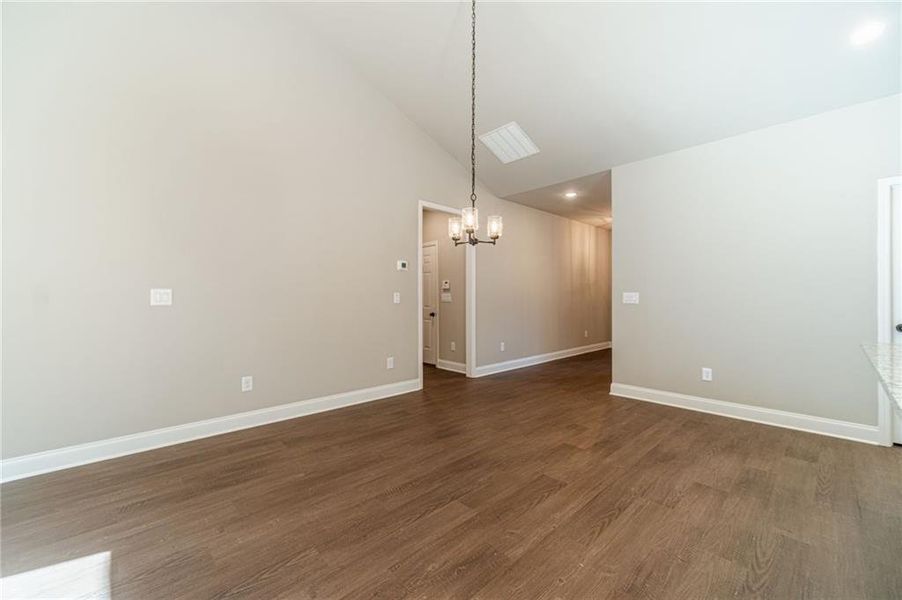 Spacious, unfurnished interior of a new home in , Monroe (Image 25).