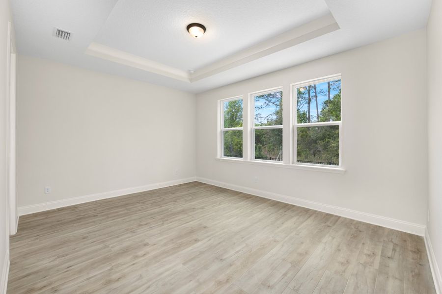 Representative unfurnished interior of a home built from the Palmetto by Riverside Homes in Mariposa at EverRange 40' Series, Jacksonville (Image 103).