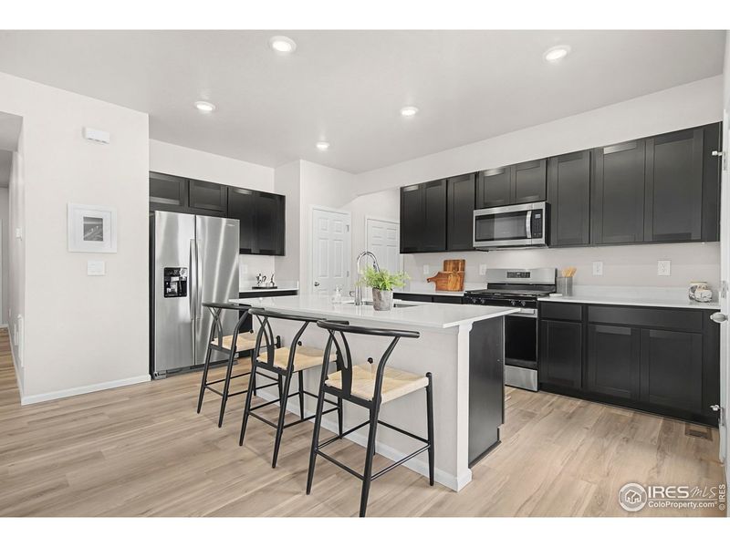 Furnished interior view inside a new home in Lake Bluff, Greeley (Image 10).
