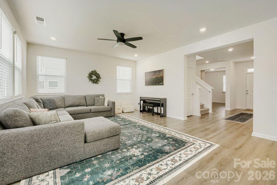 Furnished interior view inside a new home in , Midland (Image 17).