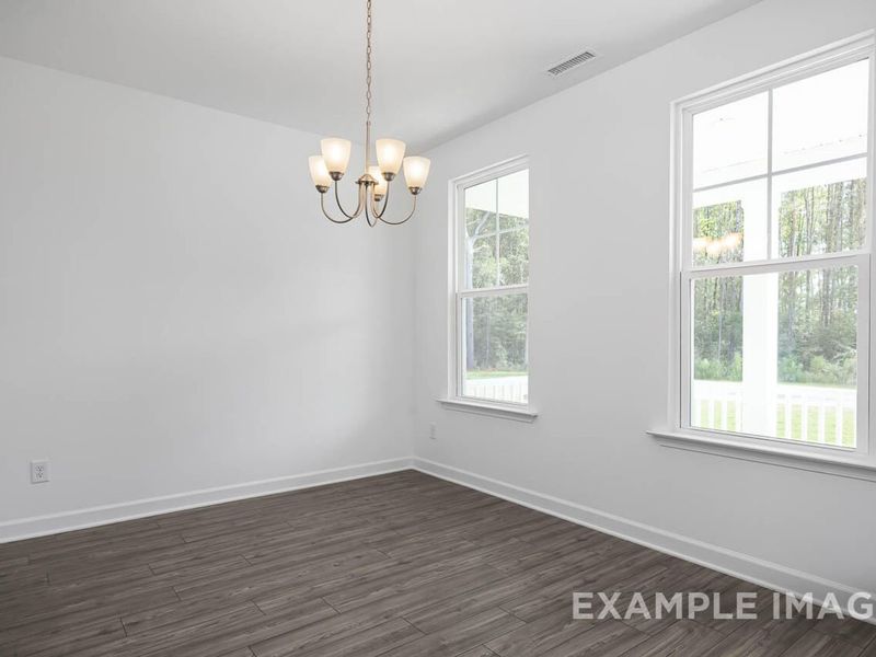 Spacious, unfurnished interior of a new home in Woodland Crossing, Zebulon (Image 27).