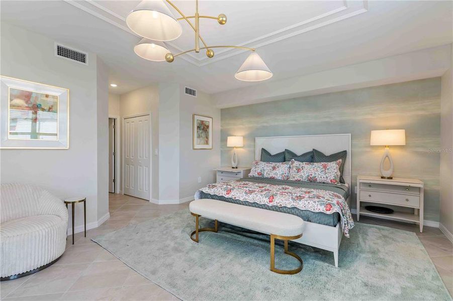 Furnished interior view inside a new home in Legends Cove, Bradenton (Image 17).