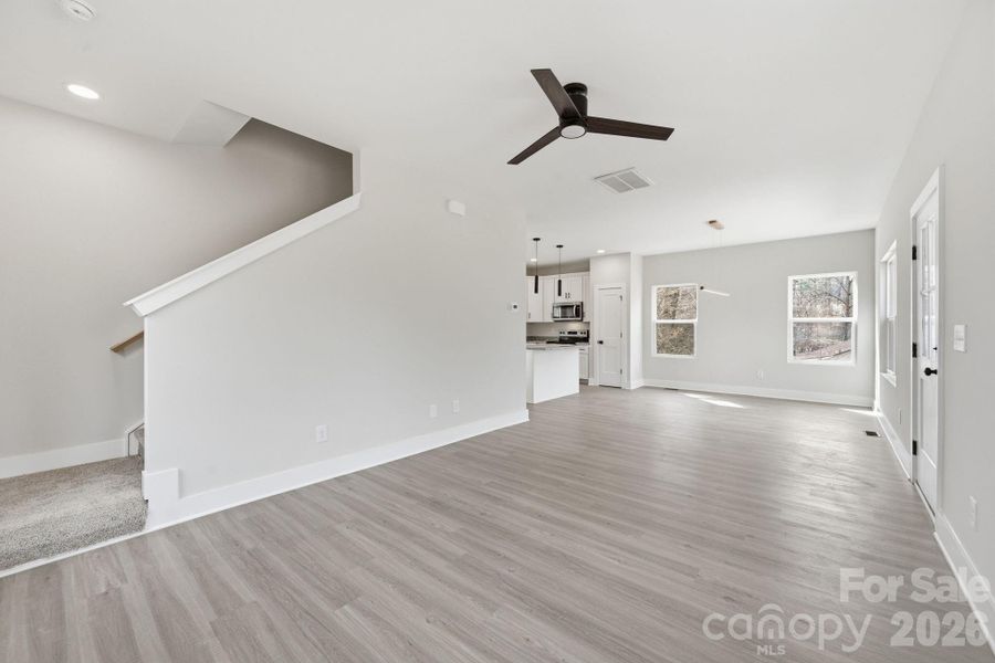 Spacious, unfurnished interior of a new home in , Spencer (Image 23).