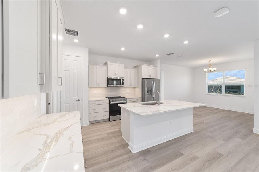 Furnished interior view inside a new home in , Ocala (Image 13). Furnished interior view inside a new home in , Ocala (Image 13).