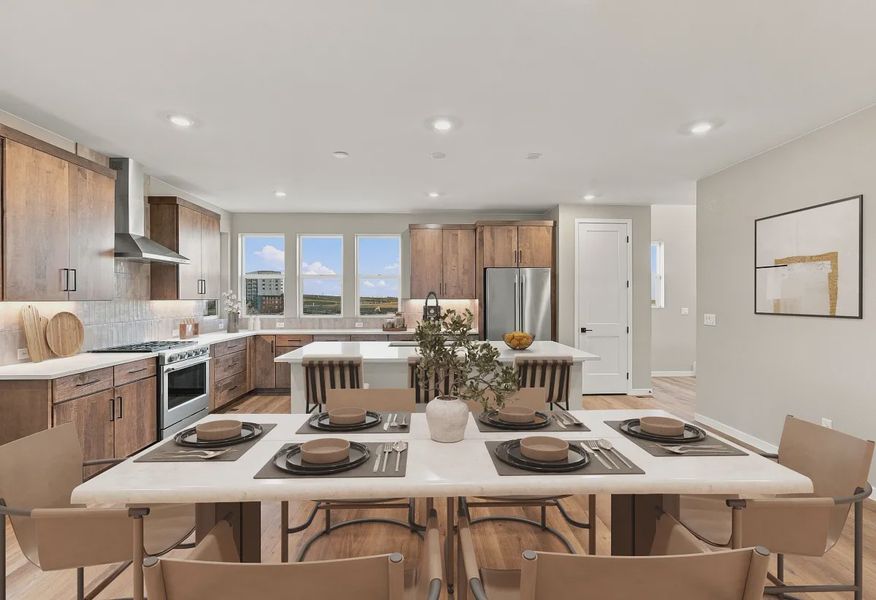 Homesite 346 Dining + Kitchen - Virtually Staged - 6 of 17