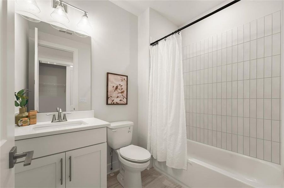 Furnished interior view inside a new home in The Gathering – Alpharetta, Alpharetta (Image 37).