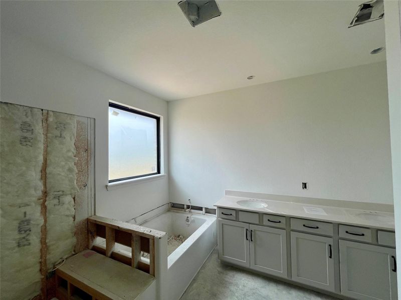 In-progress construction of a new home in Oakwood Estates, Waller, TX (Image 22).