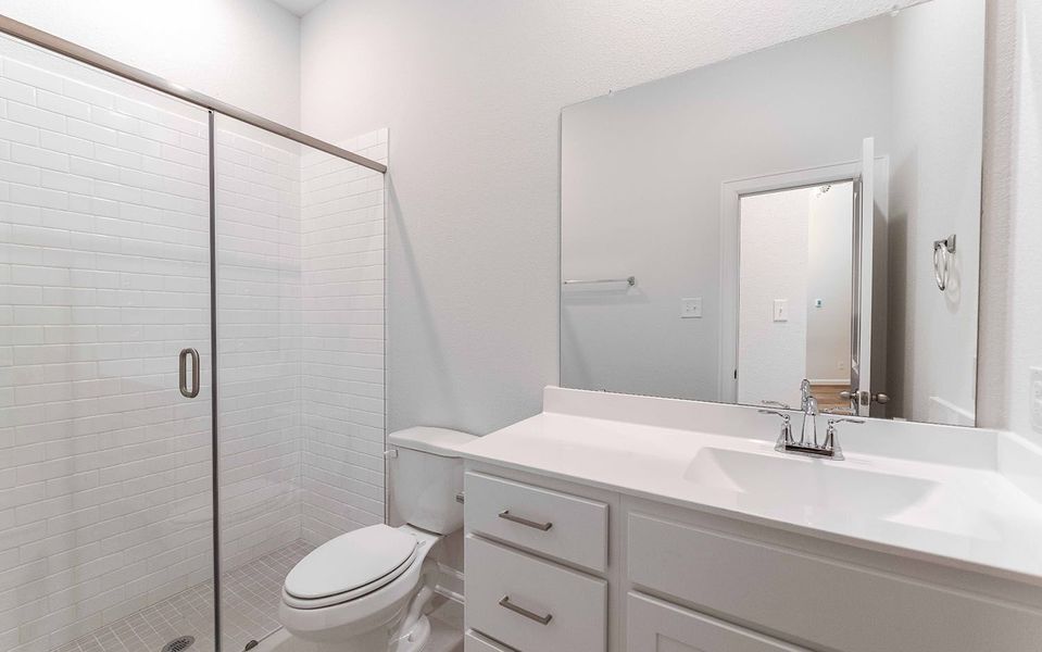 Furnished interior view inside a new home in Marvida, Cypress (Image 5).