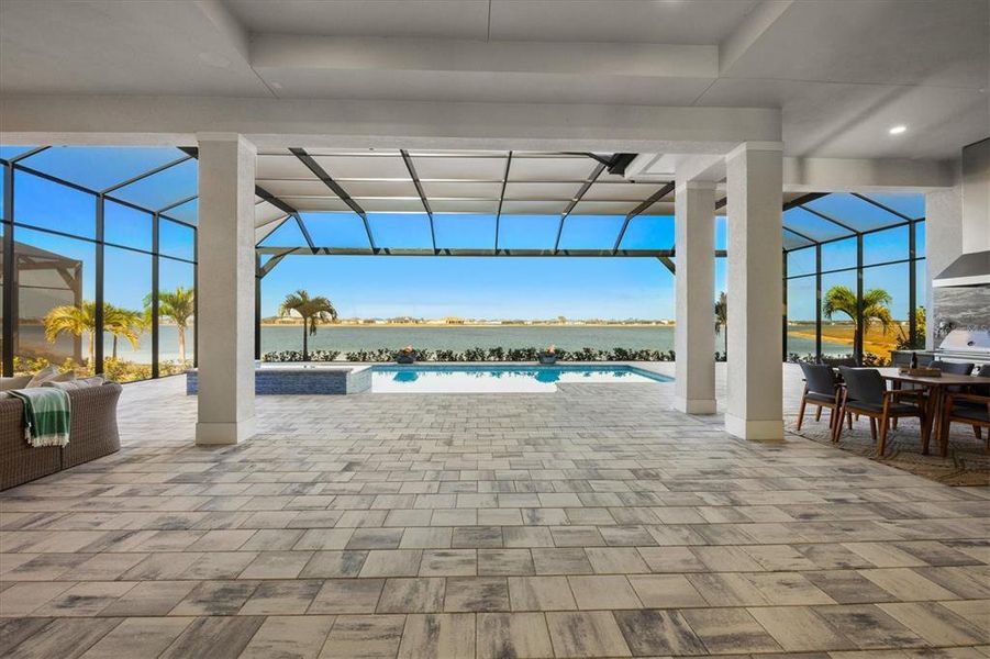 Exterior details and patio area of a home in , Sarasota (Image 3). Exterior details and patio area of a home in , Sarasota (Image 3).